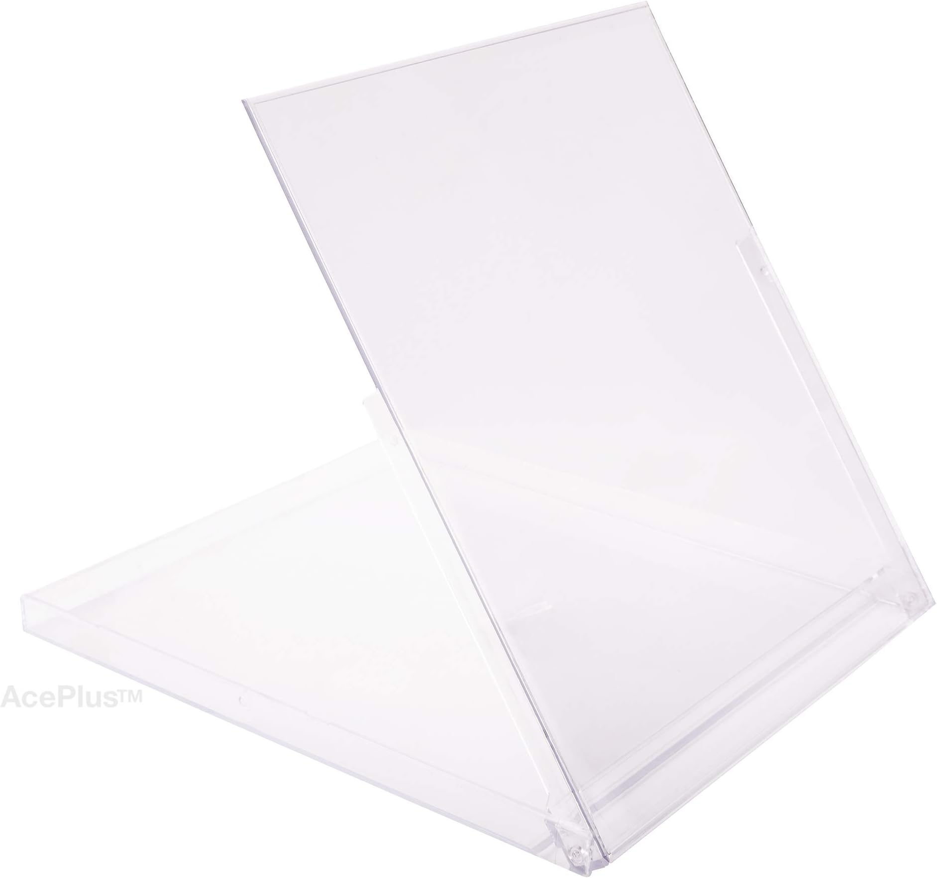 AcePlusAcePlus -Standard Empty Calendar Jewel Stand-Up Boxes - Clear (100 Pack)