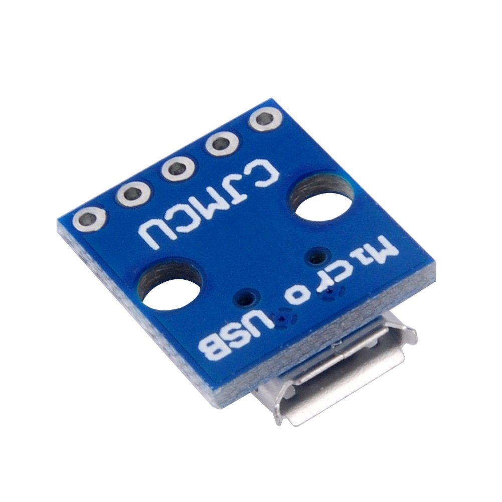 DIYmall Micro USB Interface Power Adapter Board 5V Breakout Module with  Male Pin Header(Pack of 10pcs) : Amazon.com.au: Electronics