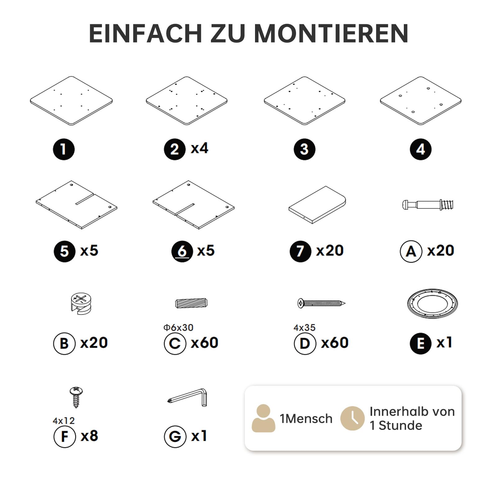 Drehbares Bücherregal 360° Frei, Bücherregal Drehbar Weiß, Bücherregal Kinder, für Wohnzimmer, Arbeitszimmer, Büro, als Raumteiler, 5 Ebenen