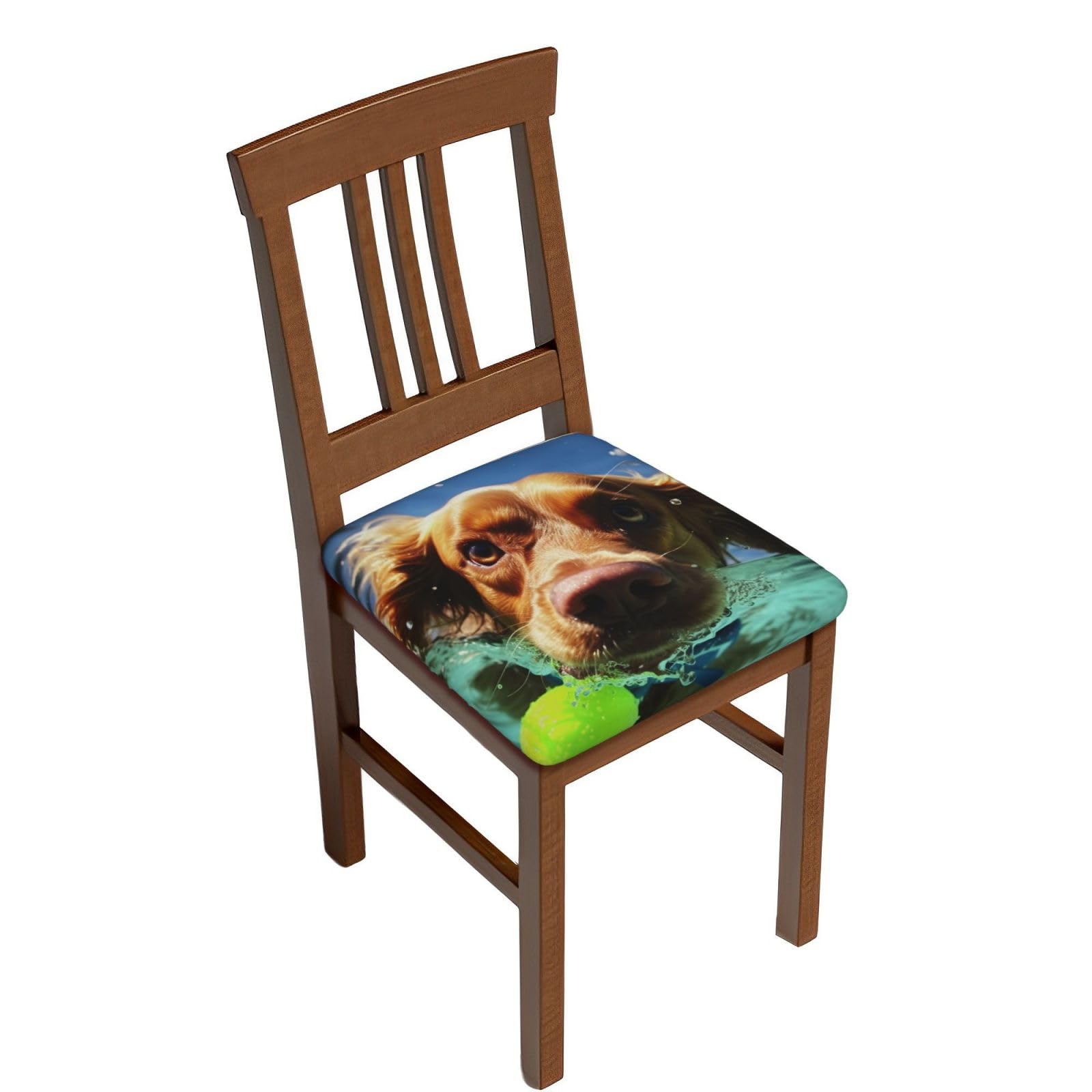 Housse de tabouret de bar carrée imperméable lavable et antidérapante de protection haute