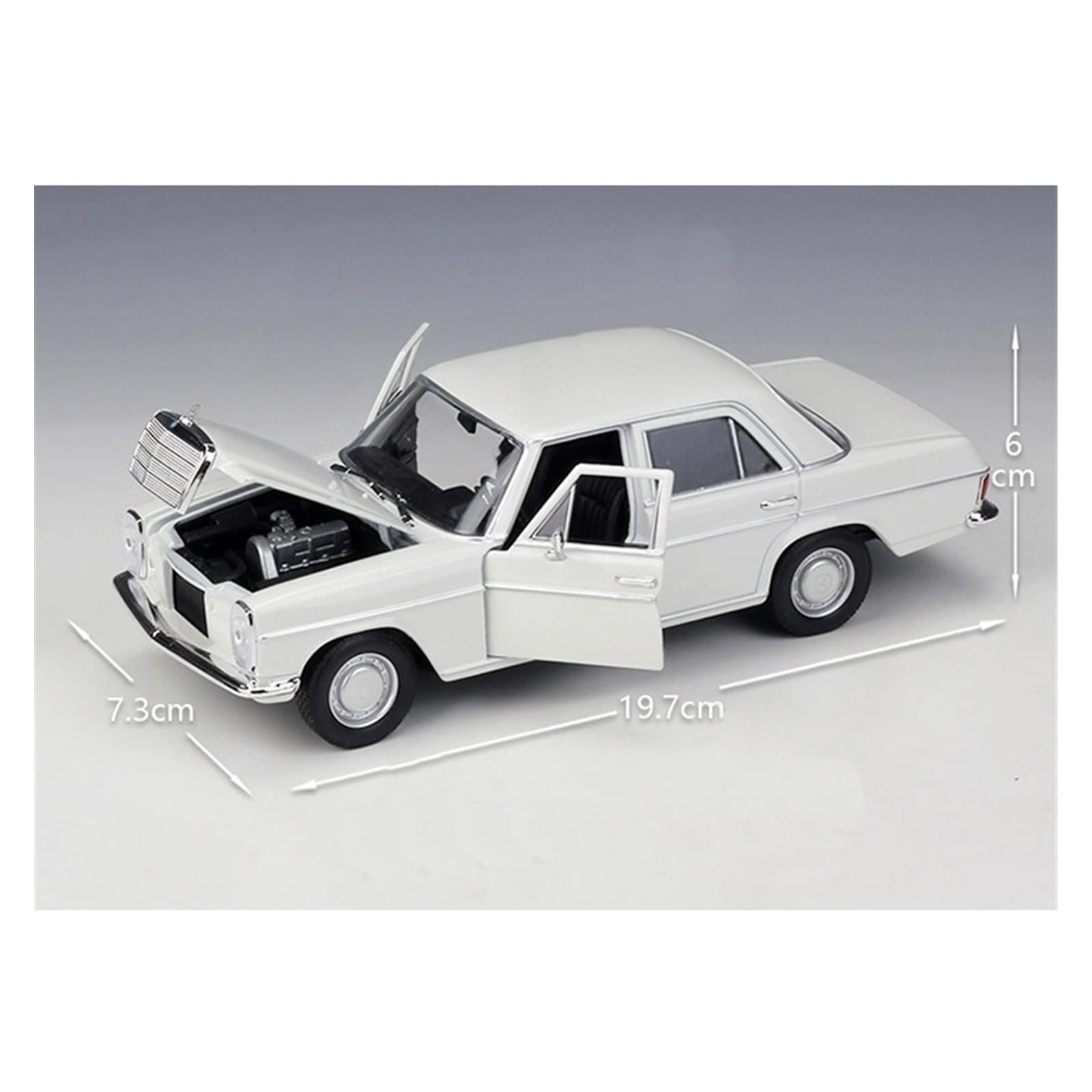 Amazon | 1:24 メルセデスベンツ 220 に適しています セダン合金車