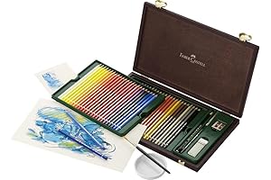 Albrecht Durer Artists Watercolour Pencils in Wenge Wood Veneer Case