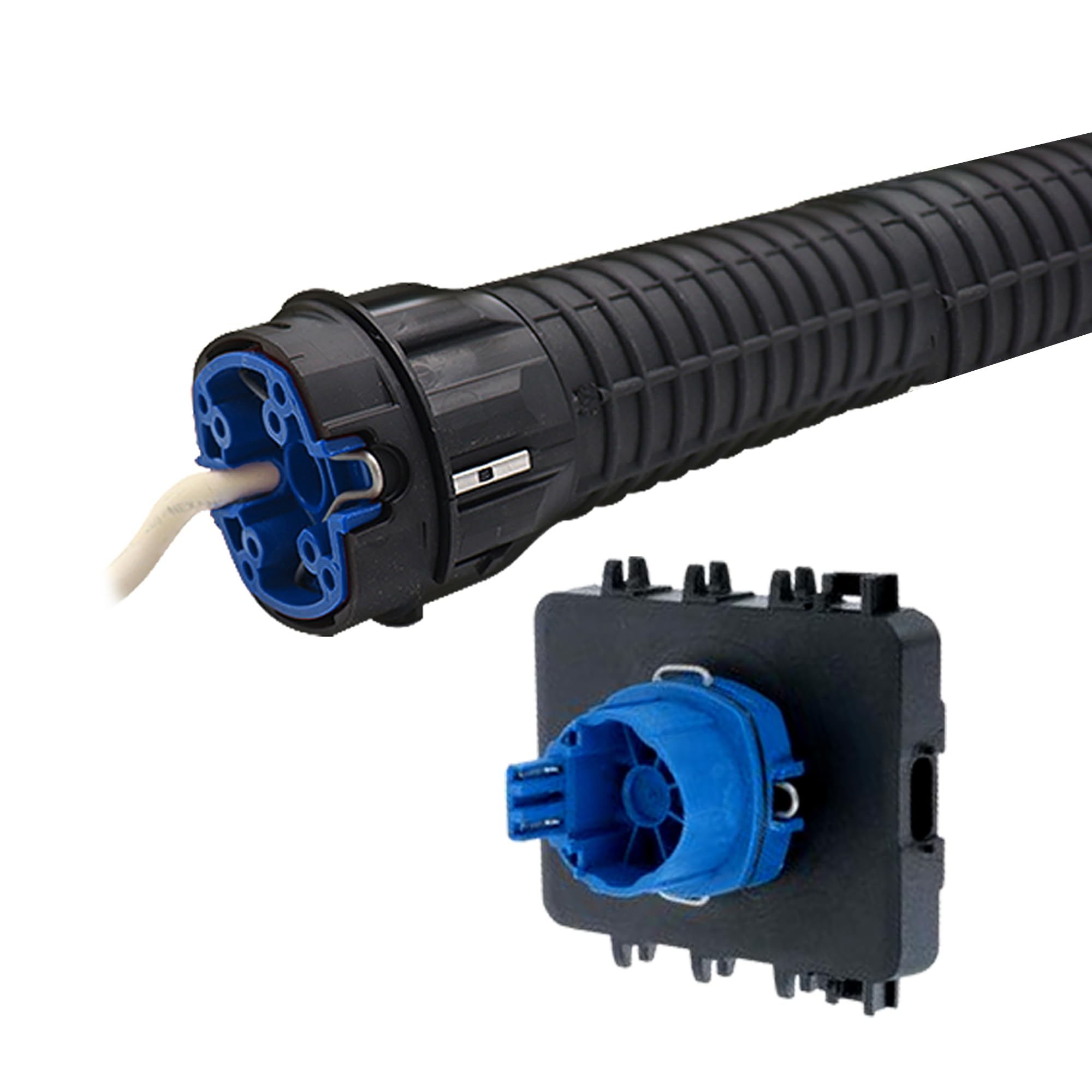 Moteur 25 Nm Radio Universel Bubendorff – Émetteur 3 Boutons Inclus – Adaptateur iD2 Original – Tube Ø60 mm – Fins de Course Automatiques – Compatible Volets Roulants