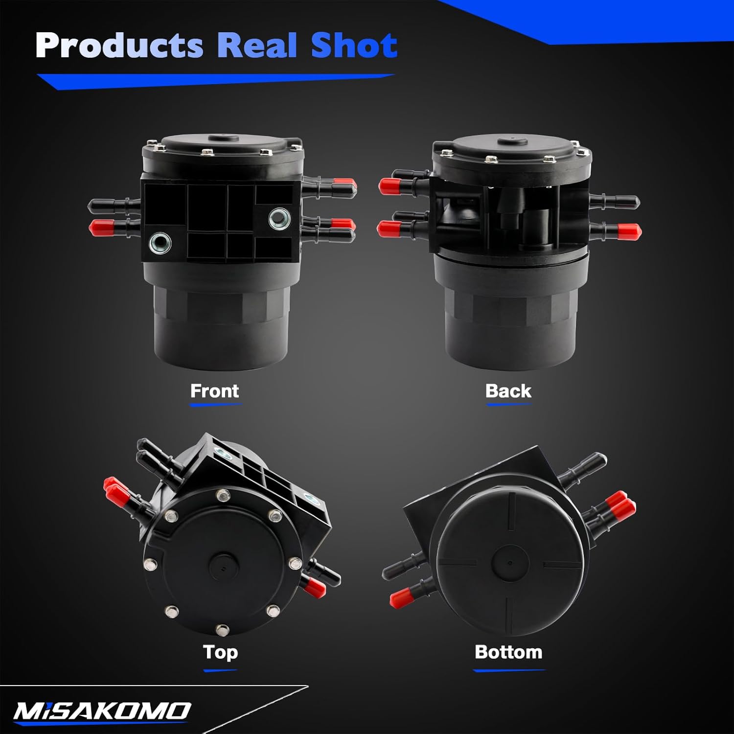 Fuel Tank Selector Valve F1UZ9B263B Fit for Ford F150 F250 F350 1988-1997 E150 E250 E350 F-Super Duty, Fuel Pump Reservoir Valve Replace 911-000