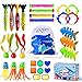 Joy joz Piscine Jouets Enfant 30 Pièces Jouets de Plongée Bâtons de Plongée Anneaux de Plongée pour la Natation, Jouets d'eau d'été Jouets de Natation Jeu de Plongée pour Piscines