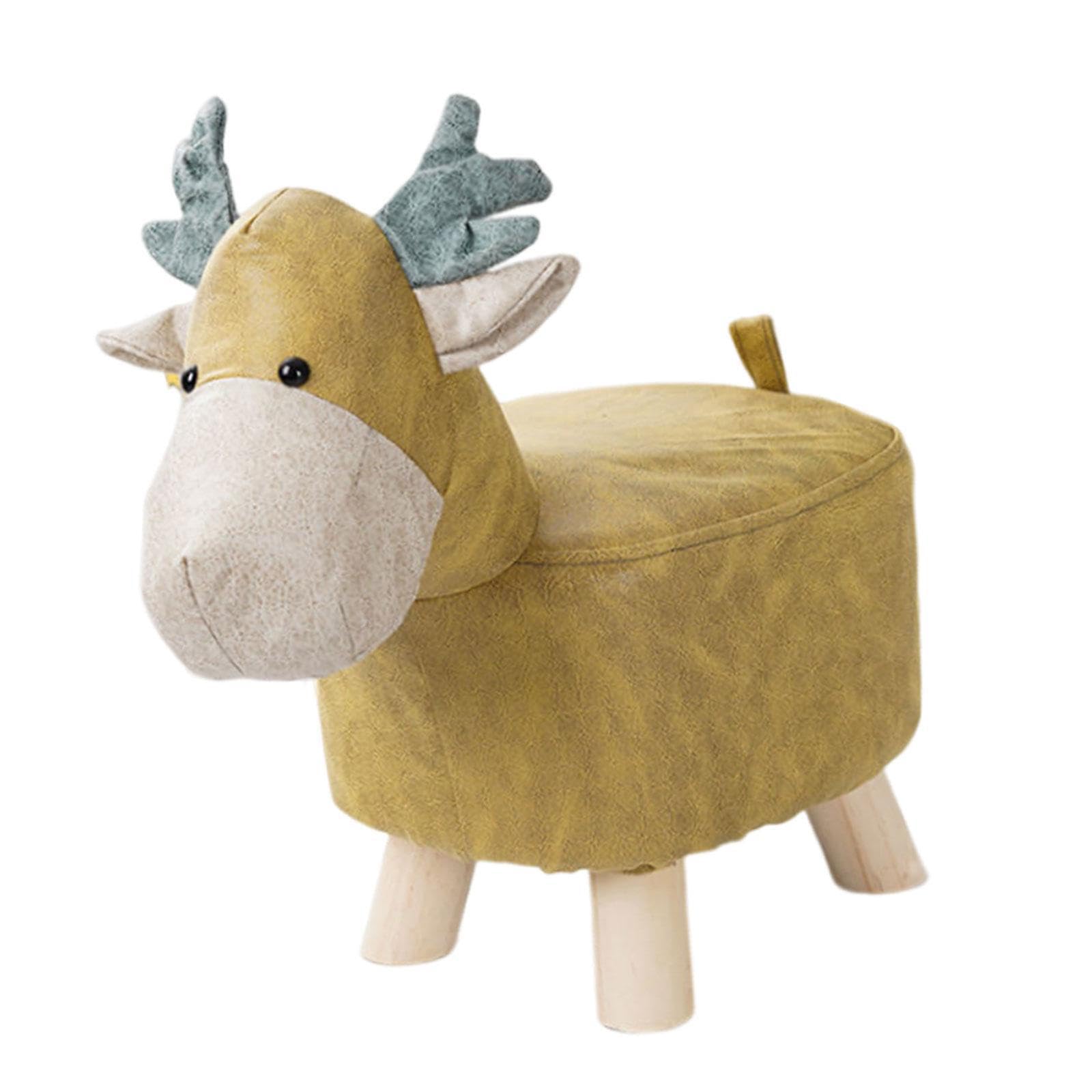 Tabouret-repose-pieds animal mignon, cadeau de naissance