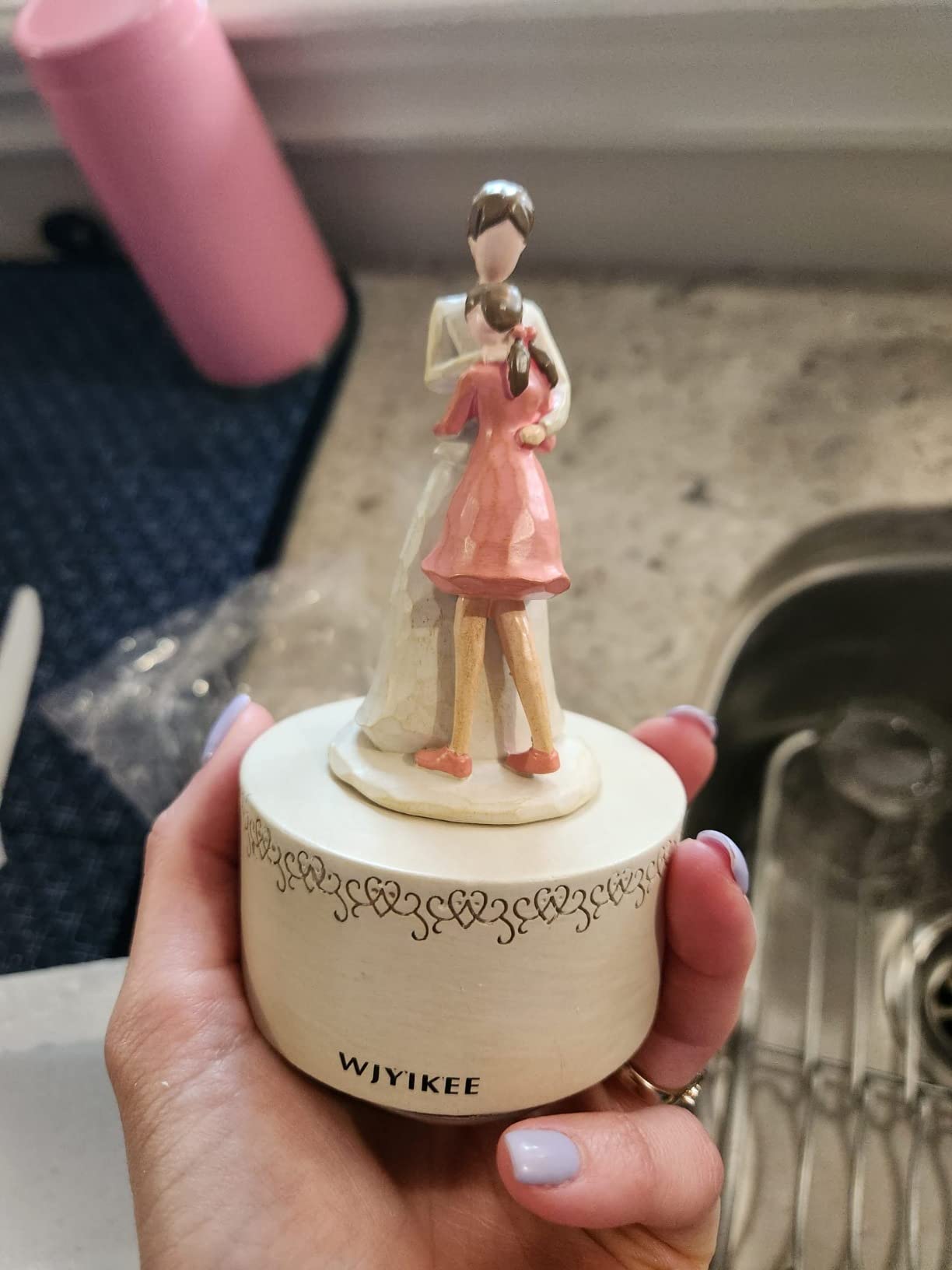 Mother's Day Music Box Mom Daughter Music Box Gift Wind-Up