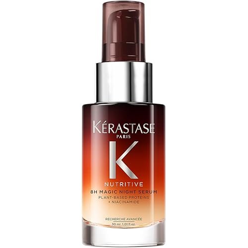 Kerastase Nutritive 8H Magic Night Serum - Overnight Treatment for Dry Hair, Enhances Shine, With Plant-Based Proteins