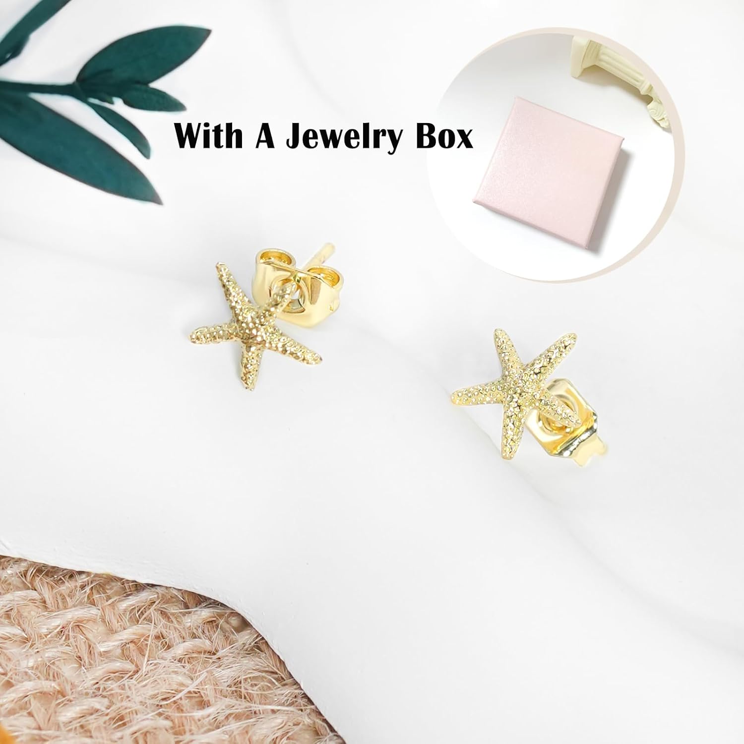 Small Gold Starfish Earrings for Women Tiny Stud Earrings Minimalist Ocean Beach Aesthetic Earring Summer Beachy Party Accessories Holiday Vacation Travel Jewelry - Image 7