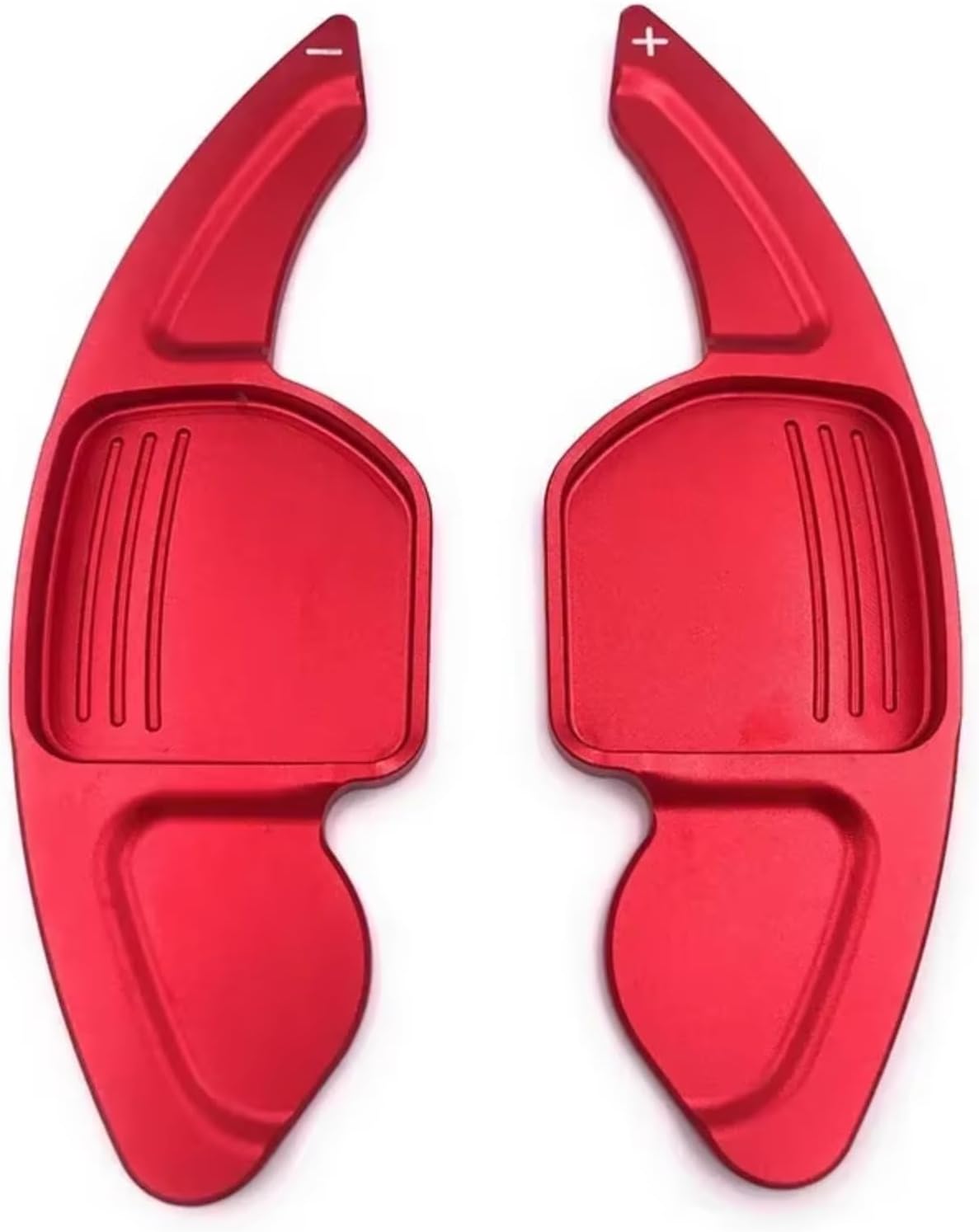 Paddle Extender Compatible With Seat For Leon 5F For Leon For FR 2013-2023 For Arona 2018-2023 Car Styling Steering Wheel Extension Shifter Universal Car Paddles(Red)