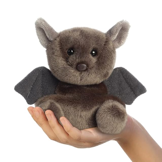 Foto 2 de 2 de Aurora, 13531, Palm Pals Luna murciélago, Peluche, marrón, 13cm