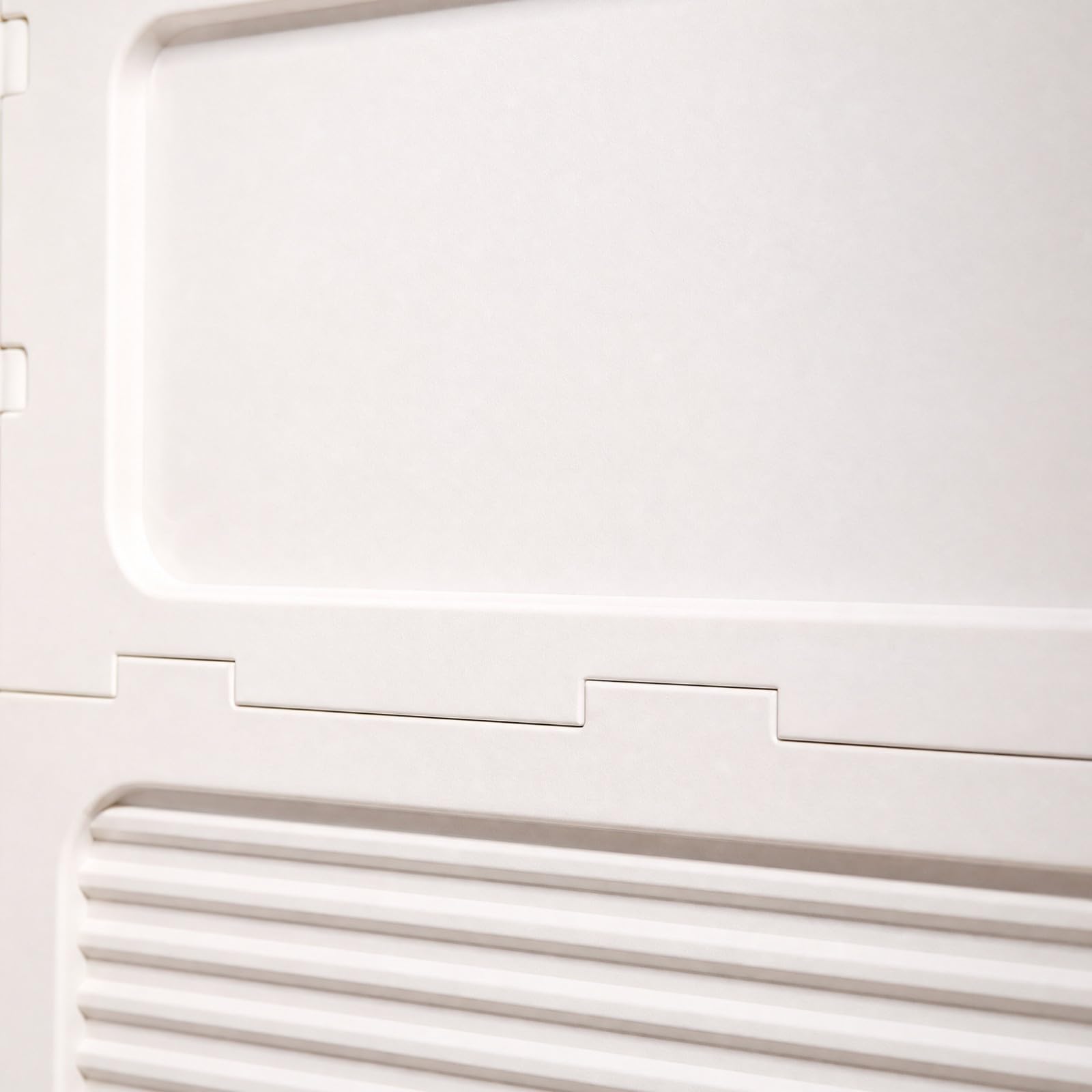 Armoire Rangement pr Vêtemen Gain Place Armoire en Polypropylène Résistant à la Pssière Caisse Pliable en Plastique