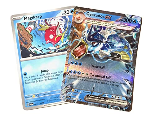 Gyarados ex 045/198 Double Rare - Scarlet & Violet - Pokemon Evolution 2 Card Lot