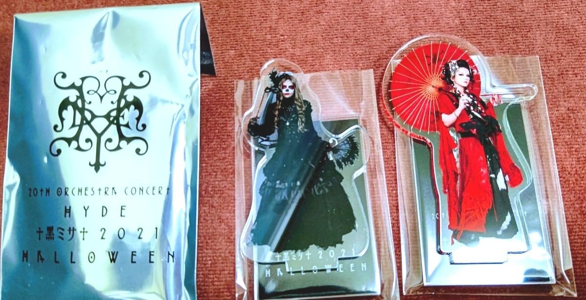 HYDE 黒ミサ 2021 ハロウィン歴代 HYDE 仮装アクリルスタンド HYDE 黒ミサ 2021 ハロウィン歴代 HYDE 仮装アクリルスタンド