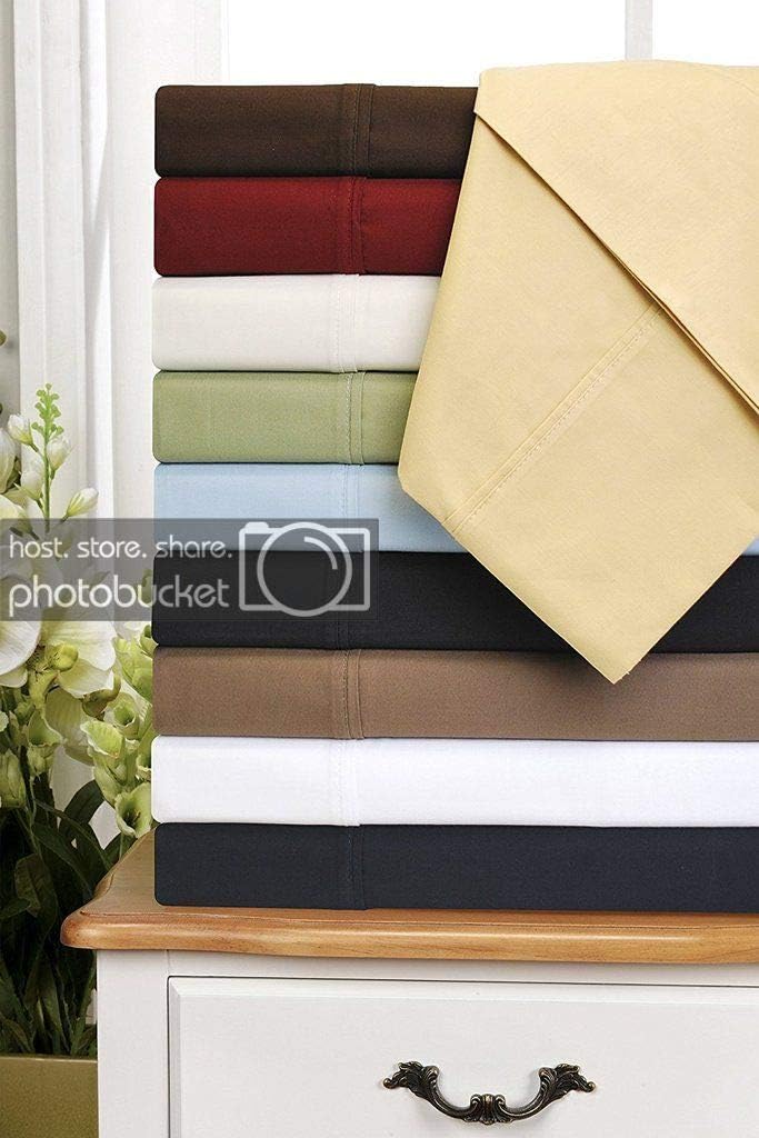 Singh's Textiles 700 Thread Count 100% Egyptian Cotton 4-Piece Sheet Set Fits Mattress Upto 11' Inches' Deep Pocket Twin (39" X 75") Silver Grey Solid