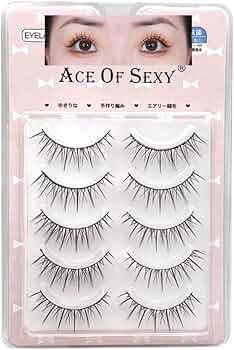 Amazon | DKJLSTORE つけまつ毛 生活化粧 5ペア （M09）つけまのり