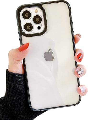 Miniatura 1 de ZTOFERA Funda transparente para iPhone 12 Pro Max de 6.7 pulgadas, bonita funda protectora transparente suave ultra delgada antiarañazos para iPhone
