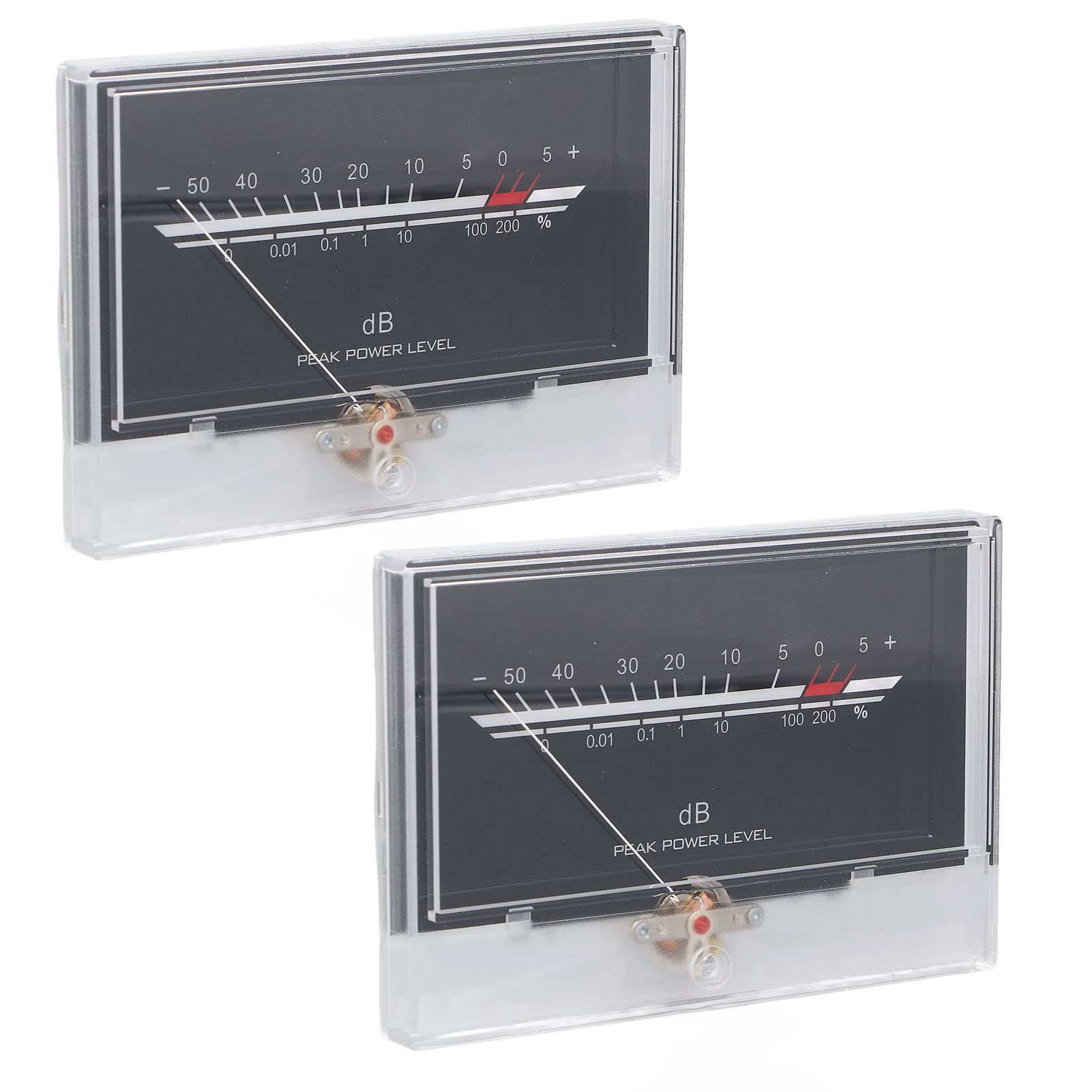 VU Meter, High Adjustable Backlight Power Amplifier Level Meter with Driver Board for DIY Home Sound