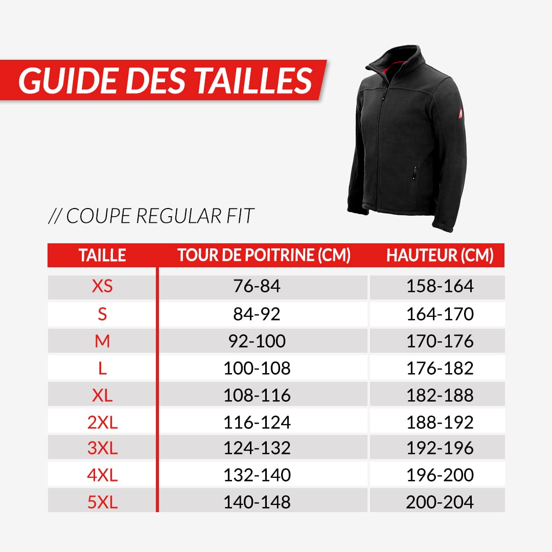 Nitras Motion Tex Plus Work Jacket - kurtka przeciwdeszczowa z miękkim polarem - ciepły i wygodny sweter