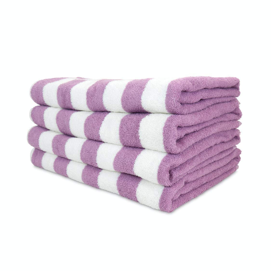 Eowhitu Beach Bath Towel for Summer - 30x70in, Pack of 4