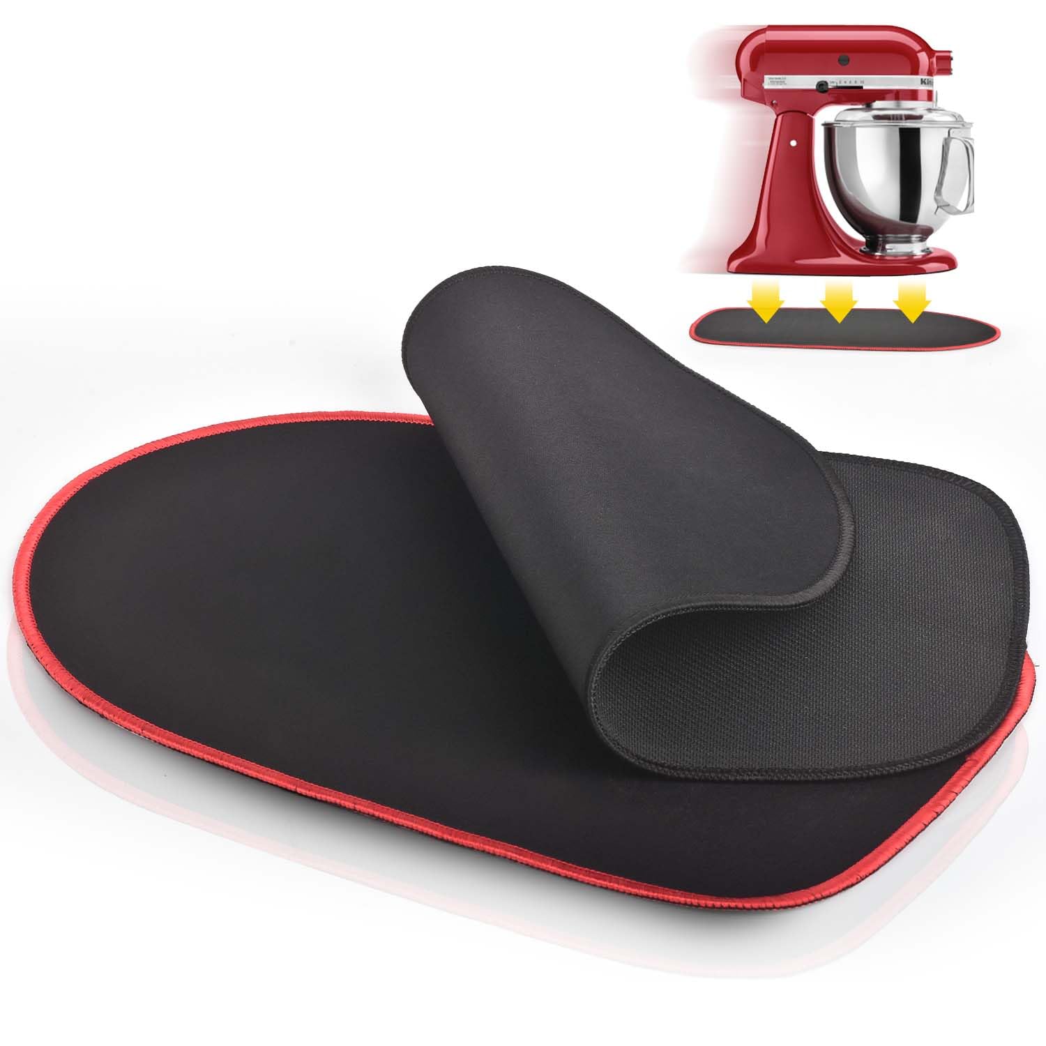 Accessoires Kitchenaid Artisan Kettion Tapis De Mixage Coulissant Pour Mixeur KitchenAid, Tapis De Déménagement Pour Appareil Plaque Coulissante Plan De Travail