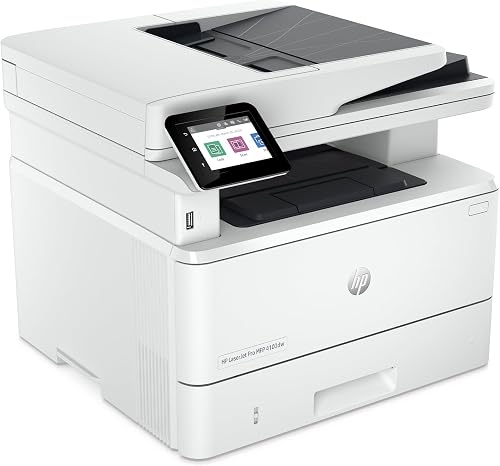HP Laserjet Pro MFP 4102dw Laser Printer | Black and White | Printer for Small Medium Business | Print, Copy, Scan, ADF | 2-Sided Printing | Dual-Band Wi-Fi, Ethernet - 7