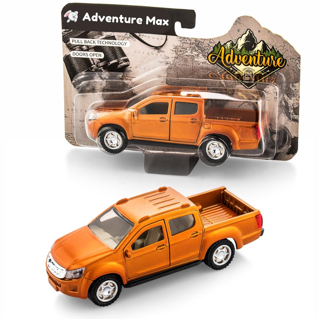 Storio Toy Car for Kids Explorer Adventure D Max Model 4x4 Look Sports Off Road Toys Cars | Material : Plastic - Orange (B0CQG3RLQQ) Amazon Price History, Amazon Price Tracker