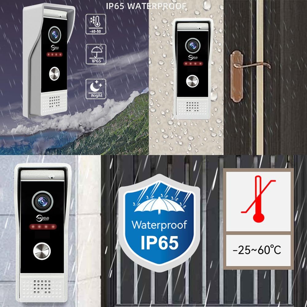 DWMD Ring video-deurbel, draadloze wifi HD 1080p waterdichte infrarood DWMD Ring video-deurbel, draadloze wifi HD 1080p waterdichte infrarood