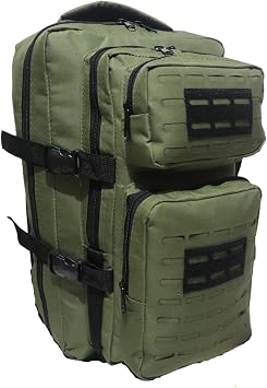 Siyah Su Geçirmez Çok Gözlü Kampçı-Seyahat-Dağcı-Outdoor-Askeri Taktik Sırt Çantası + 1Peç