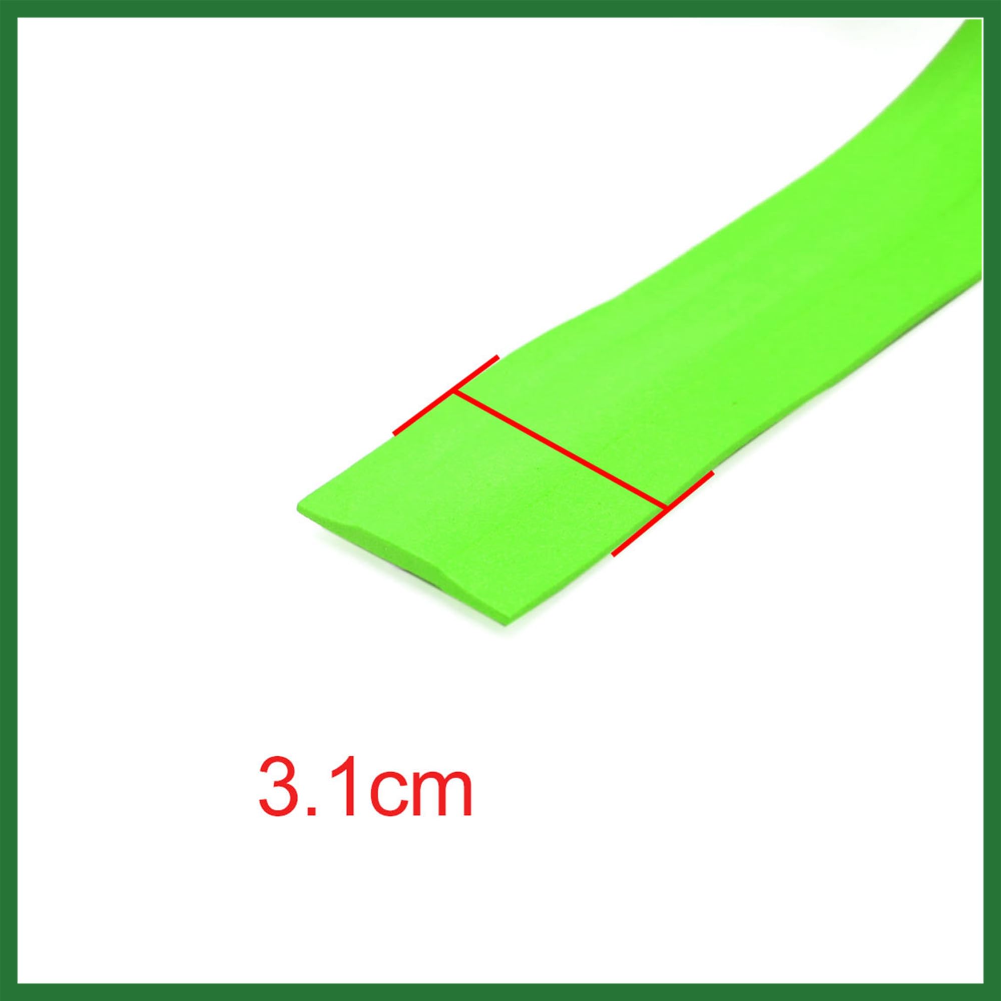 Motoforti 2pcs Green Foam Anti Slip Handlebar Tape Bar Grip Wrap for Bike Long-lasting - Image 2
