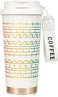 Funny Hidden Message Coffee Mug - 18oz Hidden Message Tumbler - F.This.S Design Stainless Steel Insulated Cup - Gag Gift for Coworkers Adults