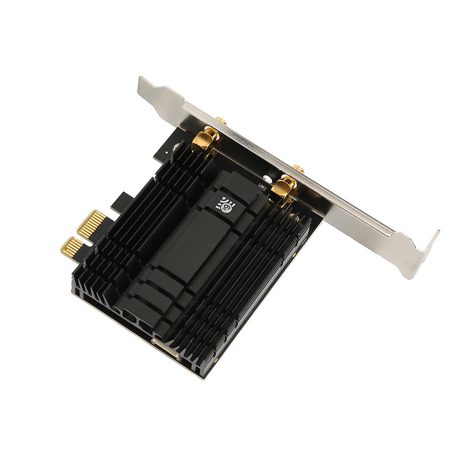 Naroote Adattatore WiFi PCIE WiFi 6E Tripla Banda 5400Mbps BT5.2 per PC Desktop Materiale Colore Quantità