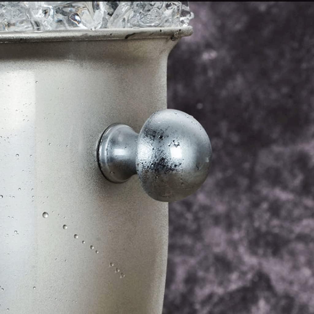 ice Bucket, ice Bucket Gift Ice Bucket Thicken Stainless Steel Great for Parties Home Bar, Chilling Beer Large Capacity Ice Bucket Keep It Cold and Dry Wine Buckets for Parties