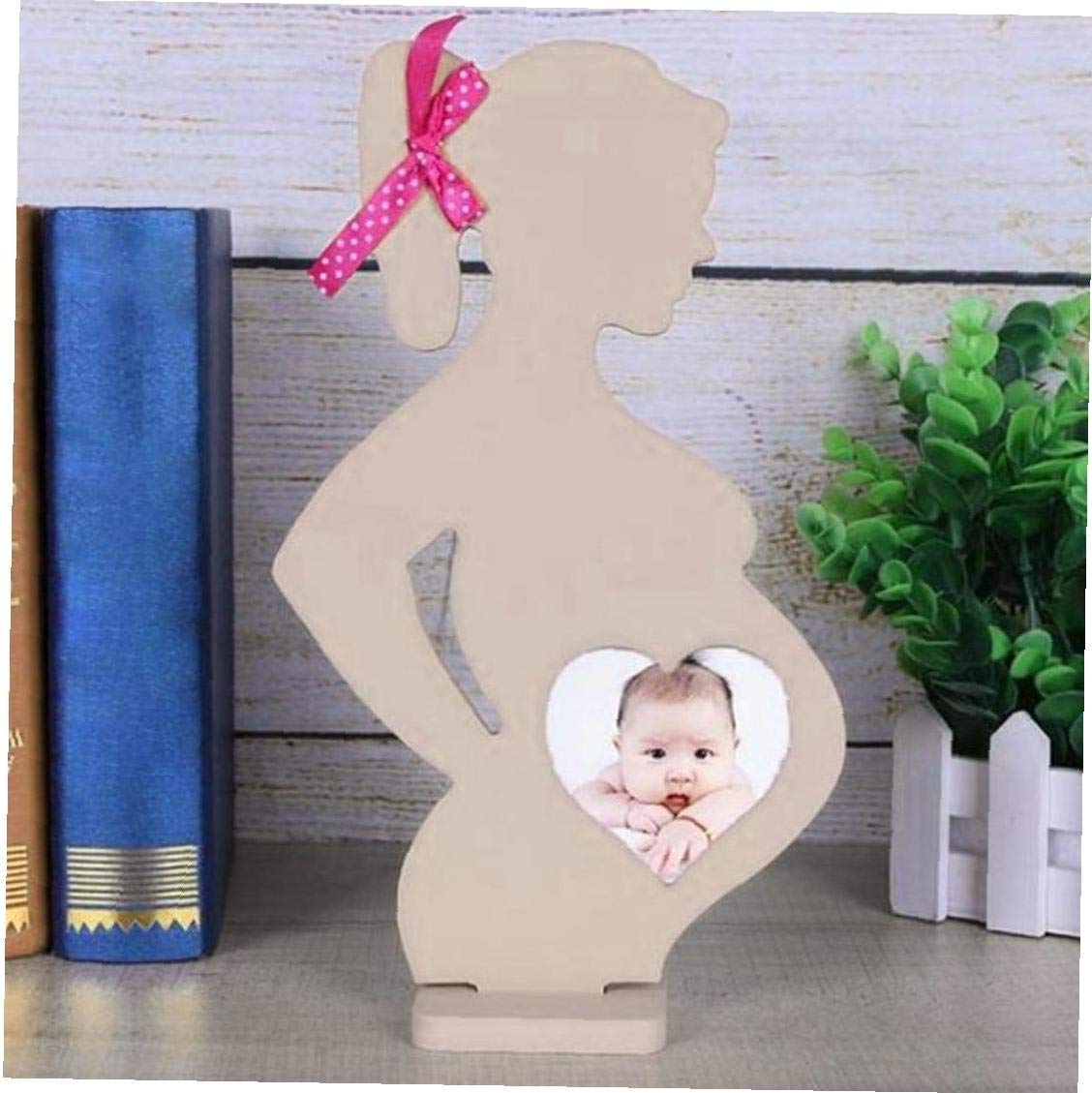 Cadre photo femmes enceintes en bois pour immortaliser les souvenirs de couple