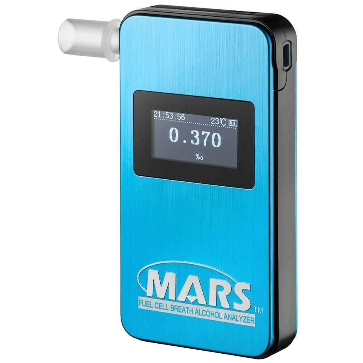 Alcoholímetro Digital Mars Azul