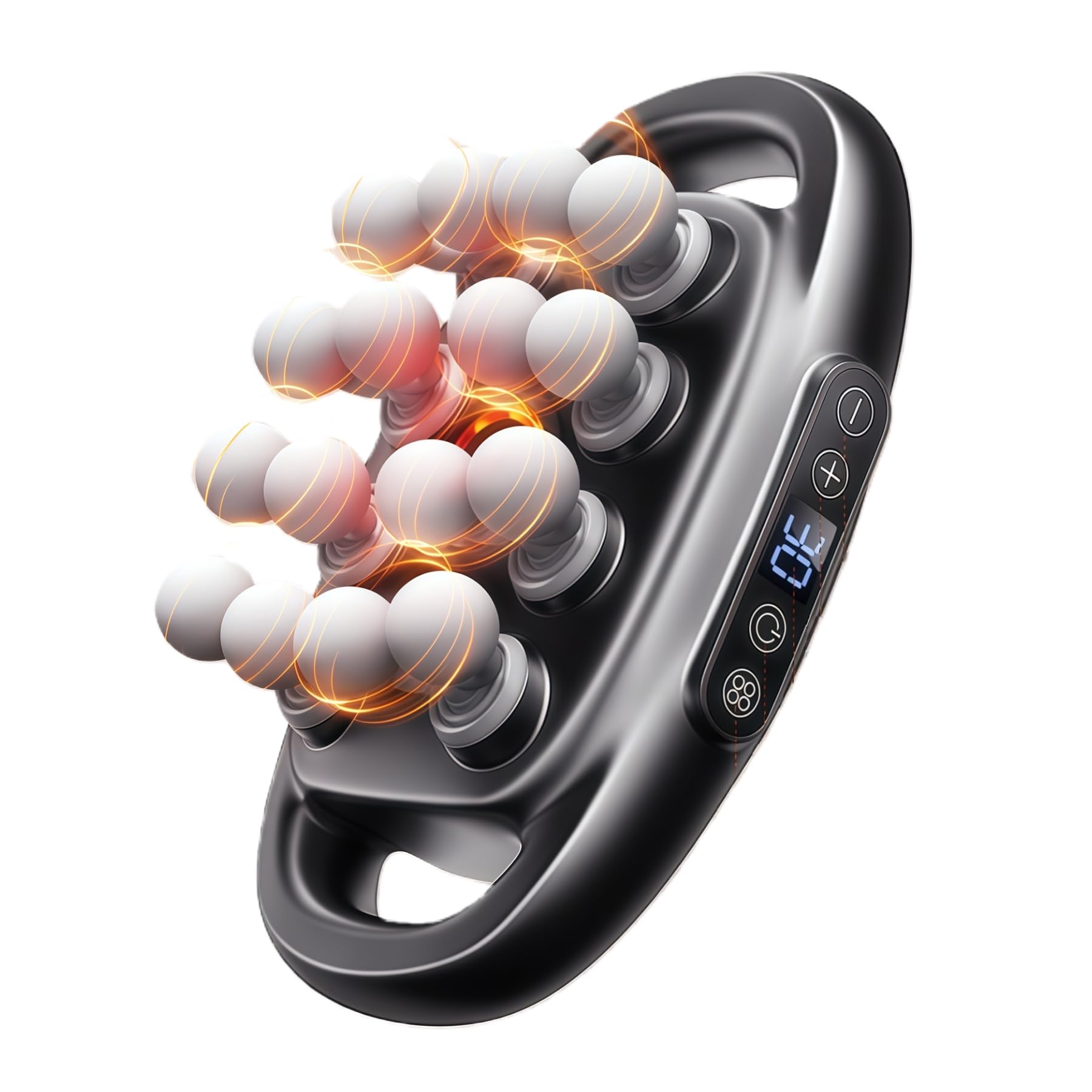 FOTFPYR 16-Drive Massage Gun Deep Tissue Muscle Massager with 3 Modes & 30 Intensities, Portable Quiet Percussion Massager for Legs, Waist, Back, Neck, Buttocks Muscle Pain Relief