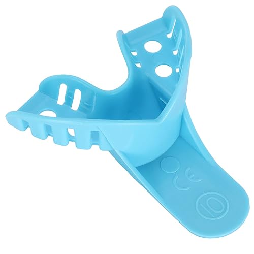 Miniatura 8 de JMU Bandeja de impresión dental bolsa de 12, bandejas desechables perforadas, 10 anteriores inferiores