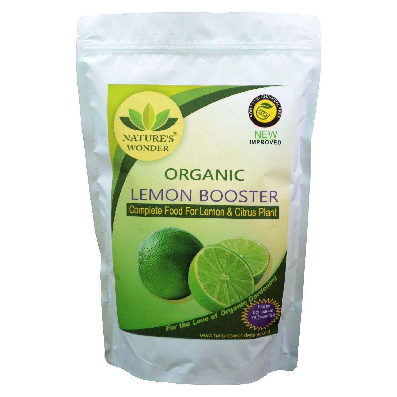 NATURES WONDER� Organic Lemon Booster Complete Food for Lemon (Citrus) Plant, 100% Organic, BOOSTS Branching, Flowering & ENHANCES The Quality of Fruit (250 gm) (B07FCRKKDP) Amazon Price History, Amazon Price Tracker