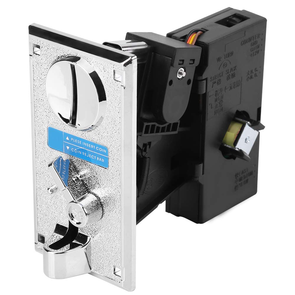 Amazon.co.jp:  マルチコインアクセプターCPUプログラマブルコインカウンターマシンソーター電子セレクター、アーケードゲーム自動販売機用、直径22-28mm、厚さ1.7-2.2mmに適合  : 文房具・オフィス用品