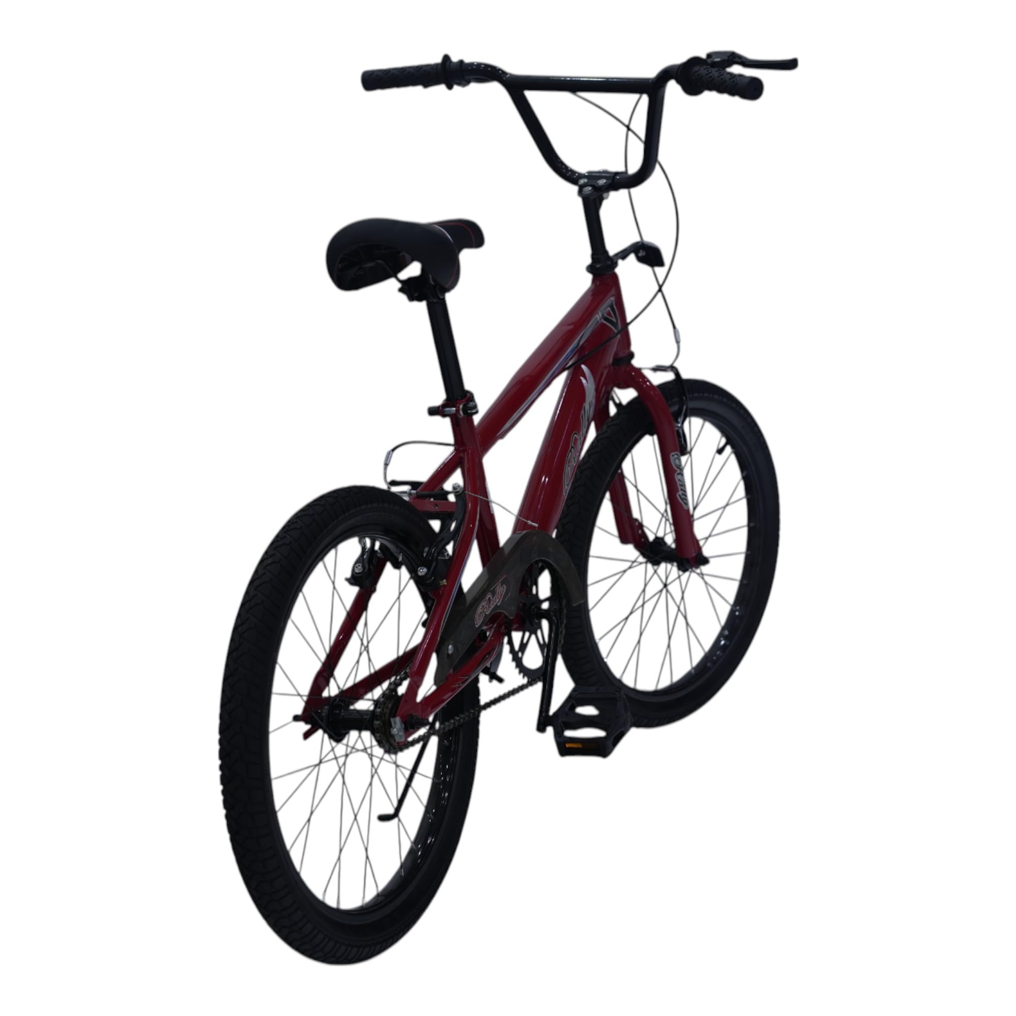 Rally BMX Bike, 20-Inch, Burgundy, Ready to Ride : Buy Rally BMX Bike, 20-Inch, Burgundy, Ready to Ride : Buy