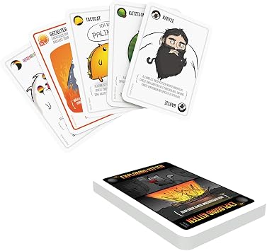 Exploding Kittens EKIEK04NDE Game Multi-Coloured German Version