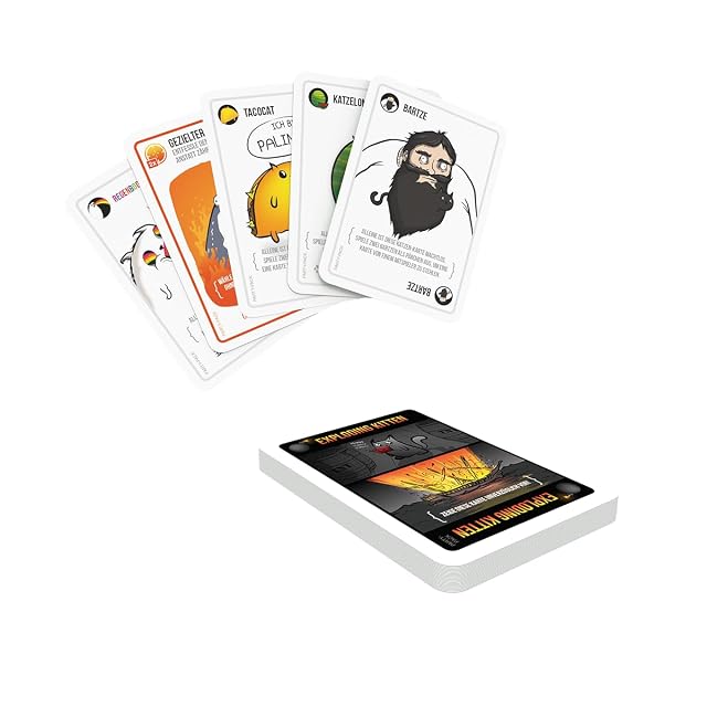 Foto 5 de 5 de Exploding Kittens EKIEK04NDE Juego Multicolor, Multicolor
