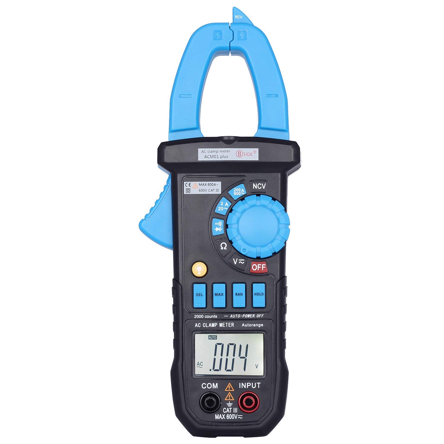 Clamp Multimetr Ammeter Cyfrowy Miernik zaciskowy AC Prąd Digital Band Pen ACM01PIUS Do użytku laboratoryjnego
