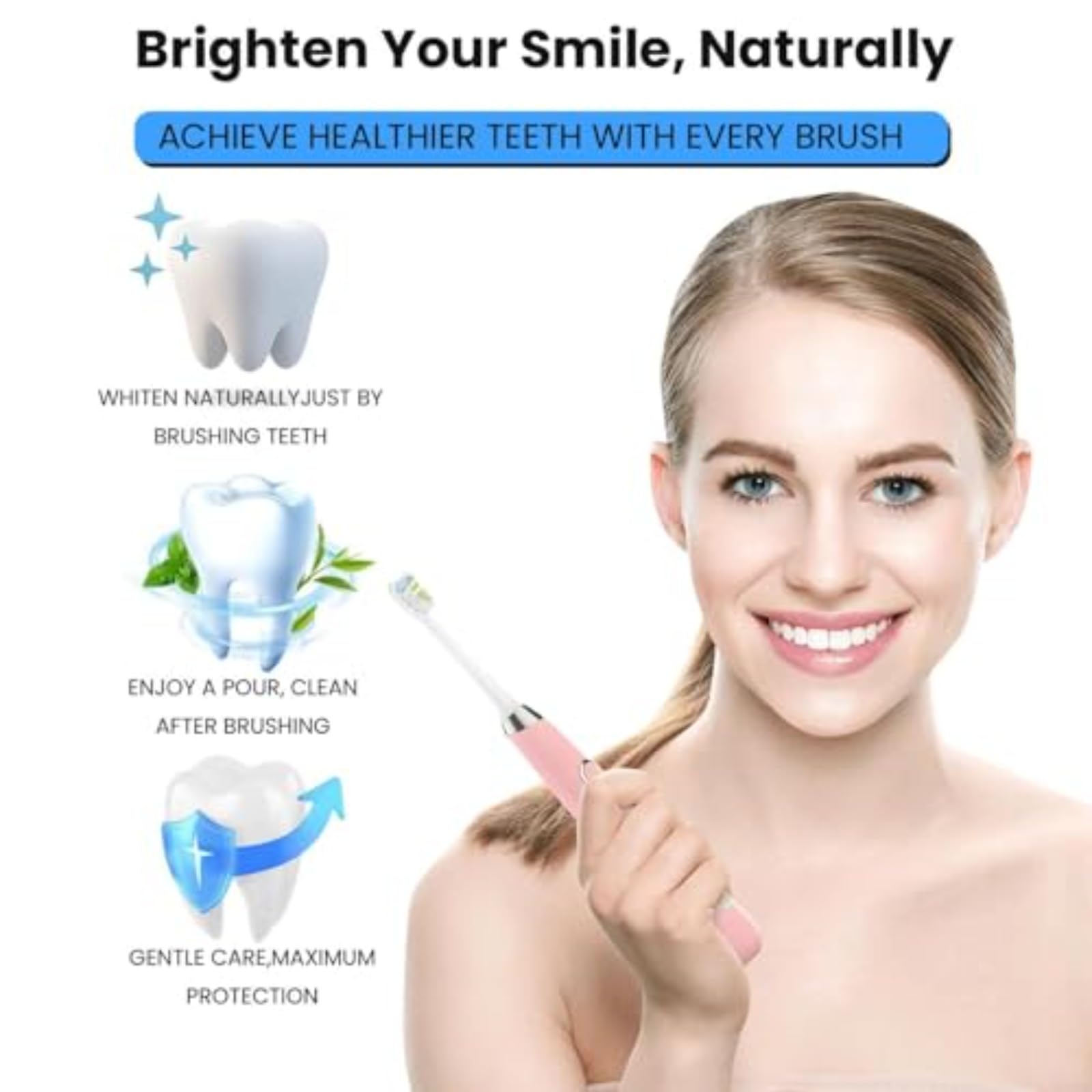 Dentifricio Nano Idrossiapatite Al 10% - Senza Fluoro,riparazione E rimineralizzazione dello smalto,Sbiancamento E Protezione Della Cavità Per Denti Sensibili,Sapore Di Menta Fresca,120 G (5pcs)