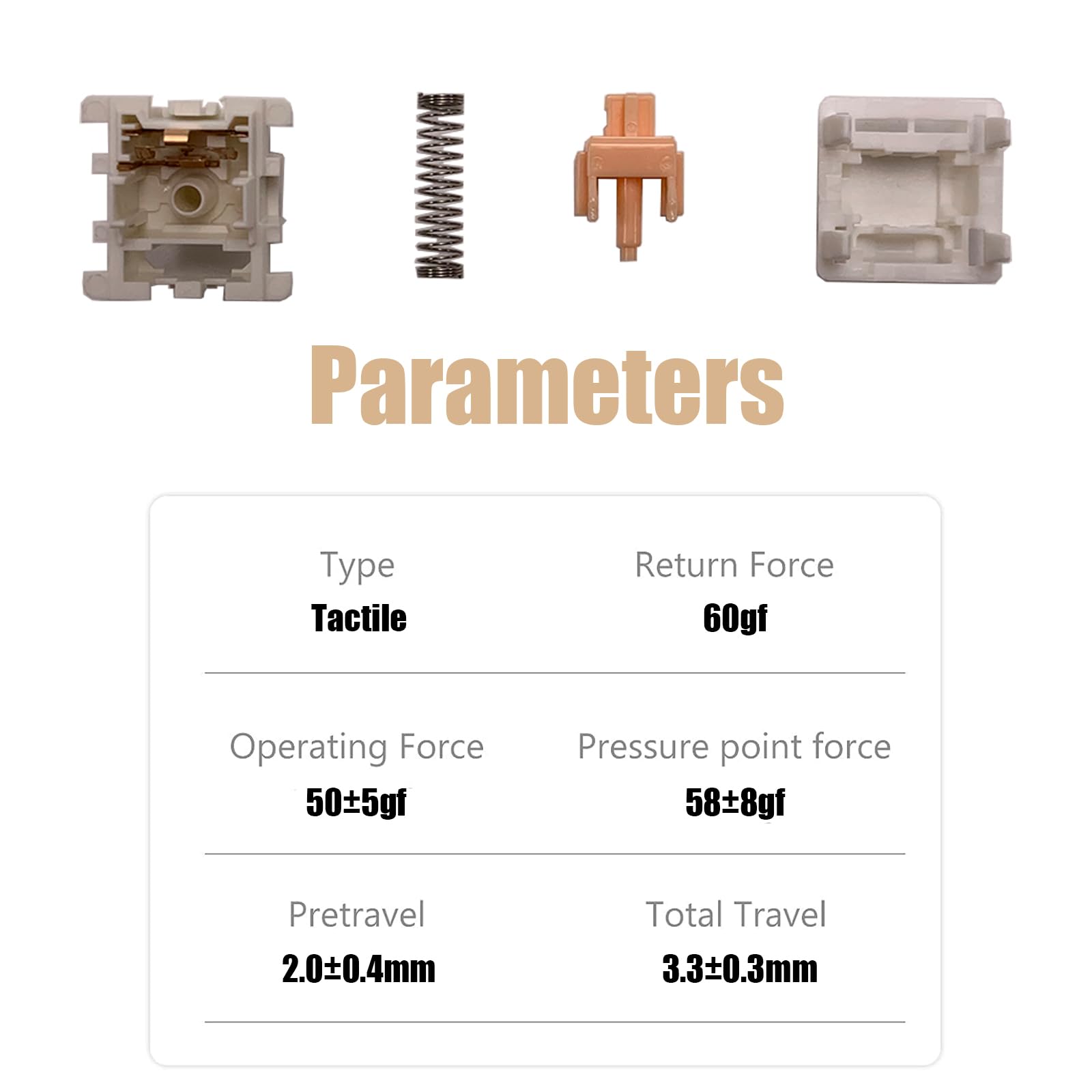 SKYYO FEKER Holy Panda Switches V3 Mechanical Keyboard DIY