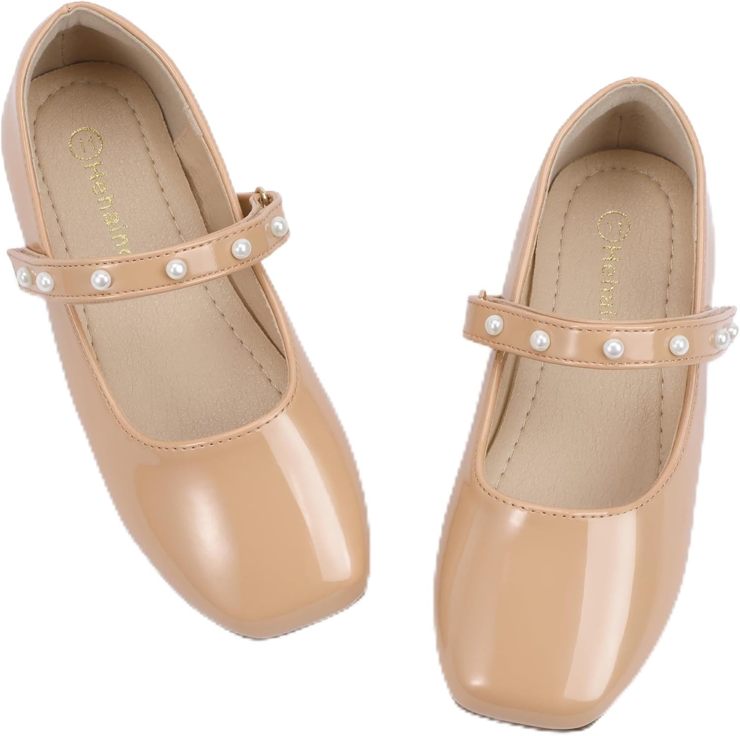 Hehainom Girls Dress Shoes - Elegant Flower Girl Flats