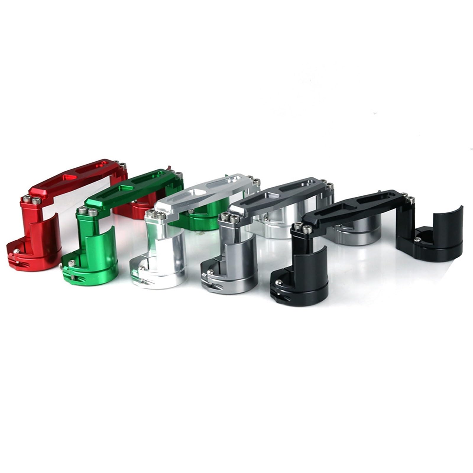 LOTFI Moto Forcella Anteriore Brace Balance Shock Staffa Brace Stabilizzatore Fit for KYMCO Downtown 300i 350i 300 Xciting 300 Xciting 250 300i (Size : Green)