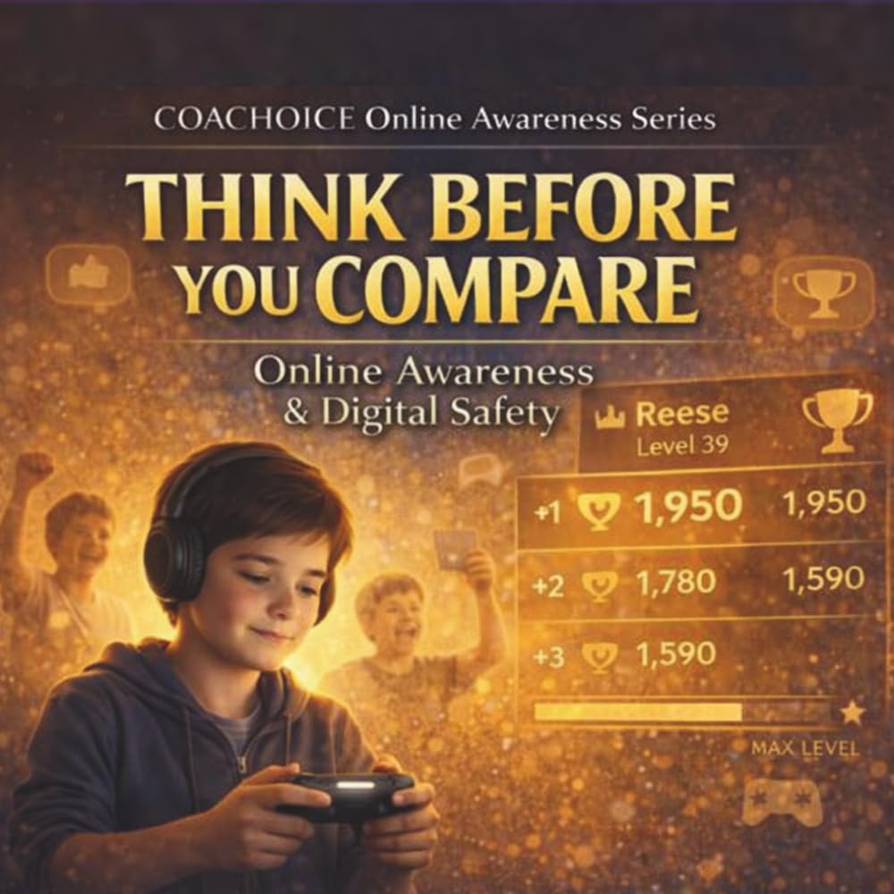 Think Before You Compare - Boy Version: Online Awareness & Digital Confidence for Kids (Think Before You - Online Awareness Series)
