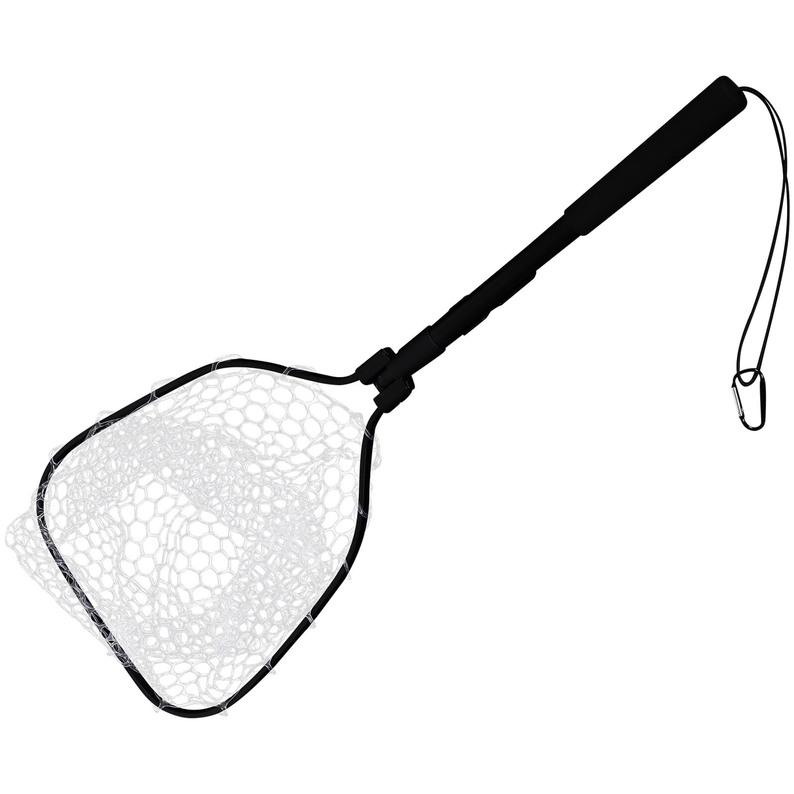 Luxshiny Plegable para Pesca al Aire de Silicona Ligera y Compacta para Captura de Peces y Camarones Adecuada para Acuarios Agua Dulce y Salada con Diseño Portátil y Plegable para Fácil