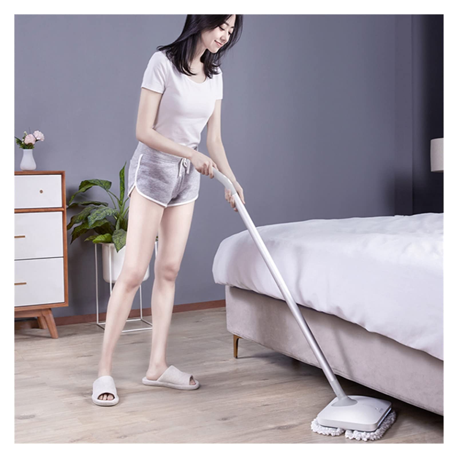 Steam Mop Electric Mopping Handheld Wireless Wiper Floor Window Washer Wet Mop Broom Vacuum Cleaner Machine